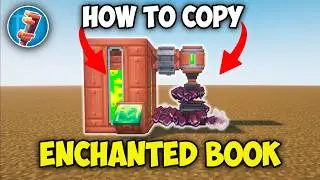 How to Copy an Enchanted Book in Create Mode for Minecraft