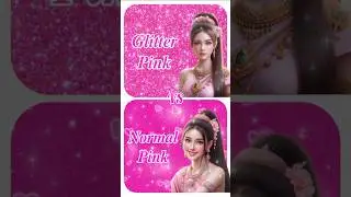 💖𝐆𝐥𝐢𝐭𝐭𝐞𝐫 𝐏𝐢𝐧𝐤💖𝐕𝐒💗𝐍𝐨𝐫𝐦𝐚𝐥 𝐏𝐢𝐧𝐤💗/𝐝𝐫𝐞𝐬𝐬👗/𝐥𝐢𝐩𝐬𝐭𝐢𝐜𝐤💋/𝐧𝐚𝐢𝐥💅/𝐡𝐞𝐞𝐥👠/𝐞𝐭𝐜...💖✨💗#trending #viral #ytshorts #bts