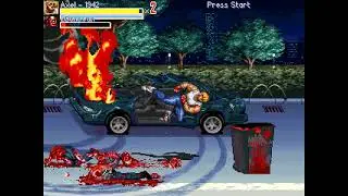 Zombie Streets of Rage Playthrough - (Sammy lives Ending)