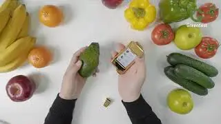 Обзорный тест фруктов и овощей прибором Greentest Eco 6 Gold