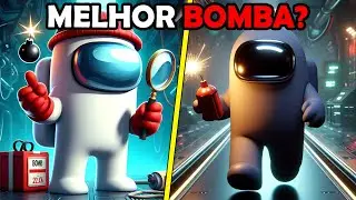 Qual a MELHOR BOMBA? DEMOLIDOR e BOMBARDEIRO IMORTAL no Among Us Mod