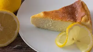 So einfach und cremig. Käsekuchen mit weißer Schokolade und Zitrone