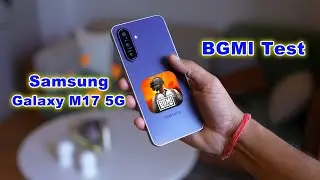 Samsung Galaxy M17 5G BGMI Test (Screen Recording) | Samsung Galaxy M17 5G Gaming Test 2025