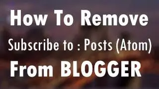 How To Remove - 