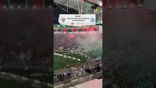 Se liga na recep&ccedil;&atilde;o da torcida do Fluminense! 🇭🇺