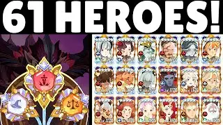 The BEST Mythic+ Charms For ALL 61 Heroes! AFK Journey