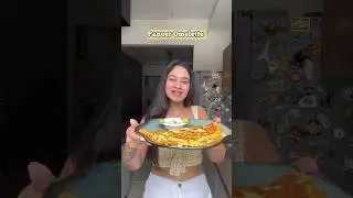 Perfect breakfast recipe 🍳 Paneer Omelette #breakfastrecipe #healthyrecipes #omelette #eggs #paneer