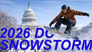 2026 Washington DC Snowstorm.  POW Day in the DMV???