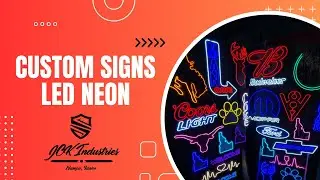LED Neon Sign on Wood- DIY Tutorial