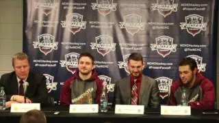 UMD-5 Western Michigan-2 Frozen Face-off Round 1 Post Game (March 17, 2017)