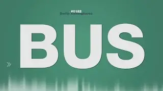 Bus SOUND EFFECT Linienbus Berlin Interior Ambience autocarro de carreira