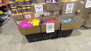 Holi color at Brampton Cash and Carry Wholesale location