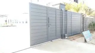 Sidharth shutter and automation sliding gate with DITEC motor.