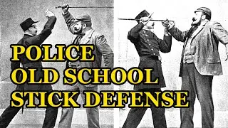 French Police advise to defend and attack with a walking stick!