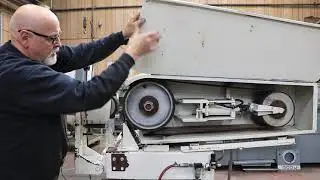 HAMMOND CYLINDRICAL OD BELT GRINDER/FINISHER