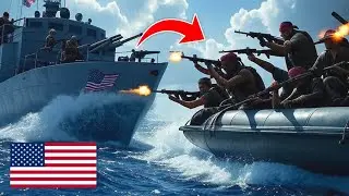 How US Naval Teams Neutralize Pirate Threats Off The African Coast