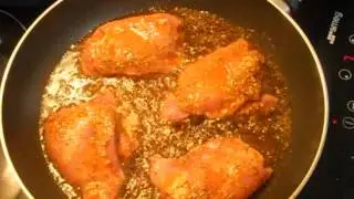Pollo al salmorejo