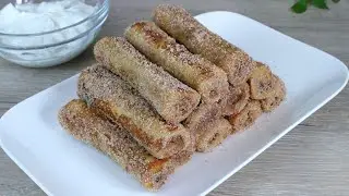 Leckere Zimtr&ouml;llchen schnell auf Toast