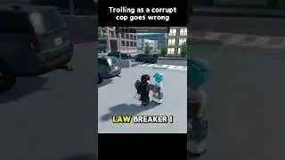 Bro is the worst cop ever 😭 #roblox #libertycounty #trolling #meme #funny