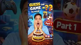 GUESS THE GAME BY EMOJI 😱 AND WIN CAKE 🎂😋(P-1)#youtubeshorts #shortsindia #tauqeerraza09