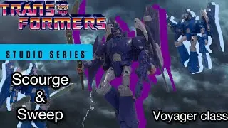 Обзор на фигурку Scourge&Sweep из линейки Studio Series 86 Voyager class