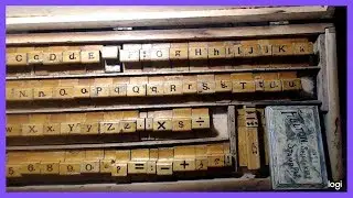 Simple Collage Tags using book pages and Old number stamps