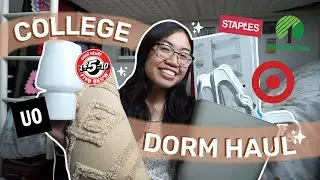 COLLEGE DORM HAUL 2022 | target, amazon, five below, and more!