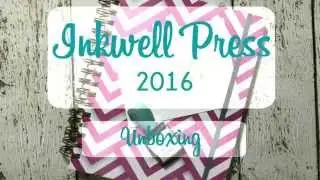 inkWELL Press 2016 Planner Unboxing, Mini Review, and Comparison