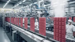 Inside a Factory: How Ruby Chocolate Is Made (Full Process)