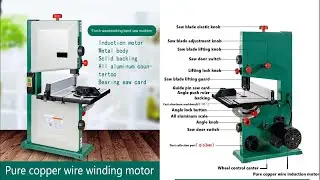 Multifunctional band saw machine jig saw pull flower saw