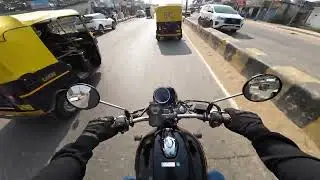 raw POV ride on the Honda CB350RS 🏍️