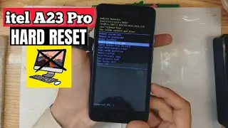 Itel A23 Pro Hard Reset Without PC Pattern Password Pin Remove