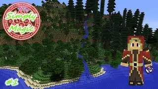 Minecraft Simply Magic Ep. 1: Arcane Compendium and Rogue Like Dungeon!!