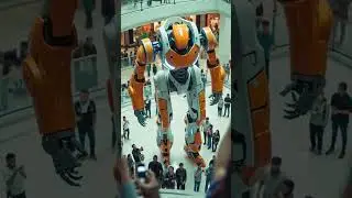 🤖 GIANT Robot 3 SHOCKS Shoppers in Mall! 🤯 Is This REAL?!