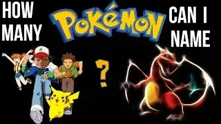 Name The Pok&eacute;mon