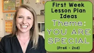 Lesson Plan Ideas for the First Week of School