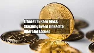 Ethereum Rare Mass Slashing Event Linked to Operator Issues