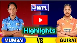 mi vs gg highlights // wpl 2023 // mi beat gg //😲😲