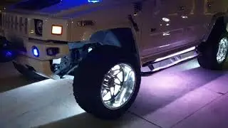 Custom lighting for H2 Hummer.