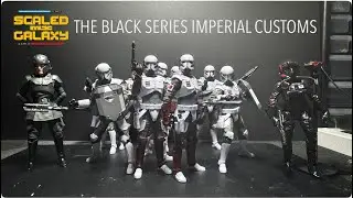 STAR WARS BLACK SERIES IMPERIAL CUSTOMS | ID-10 SEEKER DROID | ISB AGENT | ARMORED COMMANDO VARIANTS