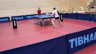 Magdalena H&uuml;bgen - Mike Hollo.                                            Tibhar centre Saarbr&uuml;cken