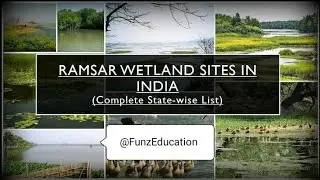 Ramsar Sites of India। 75 Wetlands in India। Important Facts। Share 👉 Comments ✍️