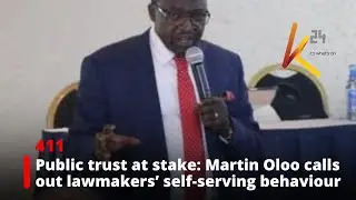 Public trust at stake: Martin Oloo calls out lawmakers&rsquo; self-serving behaviour