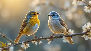 Peaceful Piano & Birdsong, Birds Singing in the Forest for Calm, Focus & Deep Peace