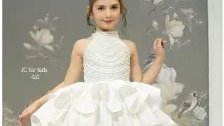 How to cut and sew kids halter neck ball dress for graduation/ birthday.@Stylebyreme@sewwithtess