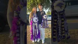 Homecoming Mum and Garter 🥰 #homecoming2024 #homecomingmums #hoco #homecoming