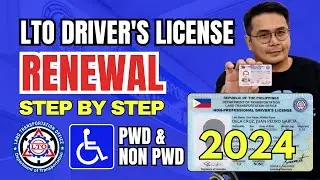How to Renew Driver's License LTO | Paano MagRenew ng Driver's License  ♿