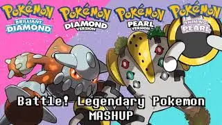 Sinnoh Legendary Pokemon Battle MASHUP (Original & BDSP Remaster)