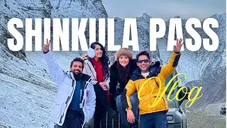 Shinkula PassRoad Trip from Manali 🏔️ Snow, Adventure & Dangerous Roads | Travel Vlog