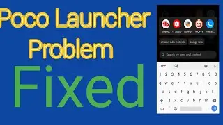 Poco launcher | Poco Launcher new update | Poco launcher problem